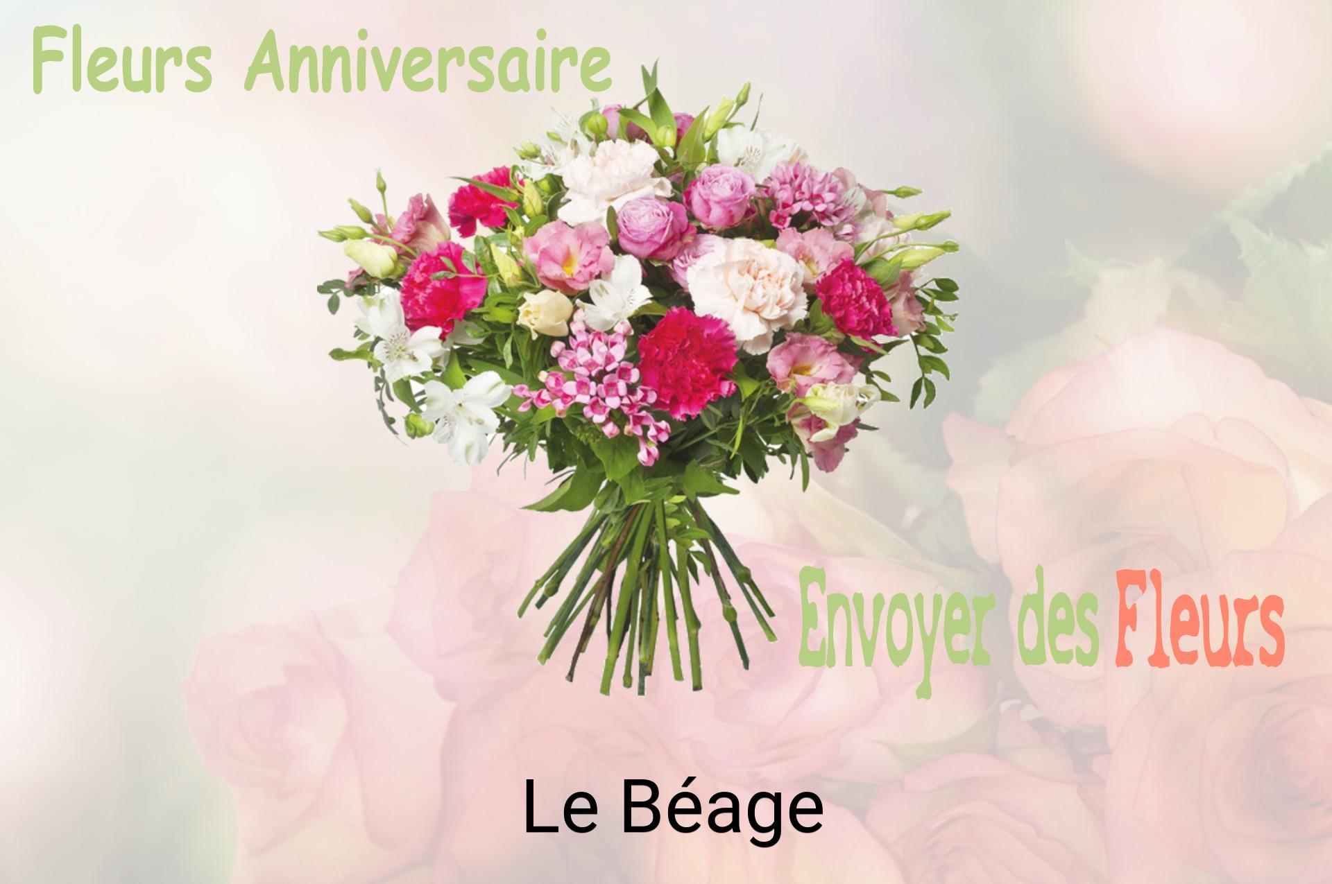 Bouquet de fleurs d’anniversaire livré à Le Béage